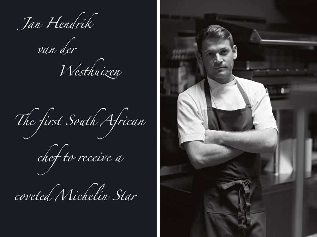 South African Michelin star chef