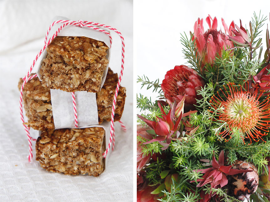 Proteas and Healthy Crunchie biscuits