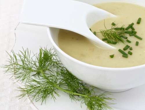 Thick winter warming soups