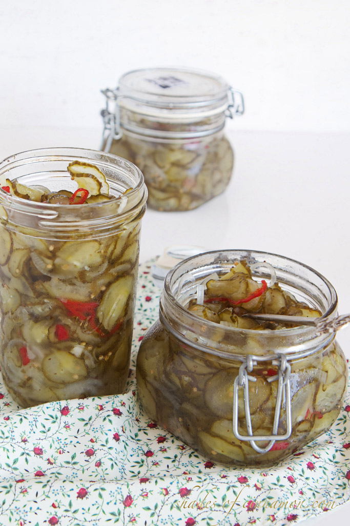 sweet and sour pickles