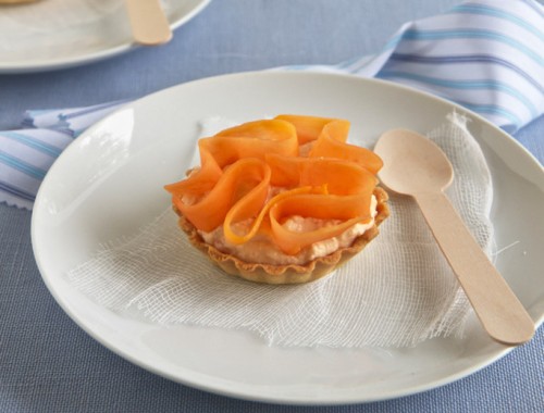 Mascarpone papaya tarts