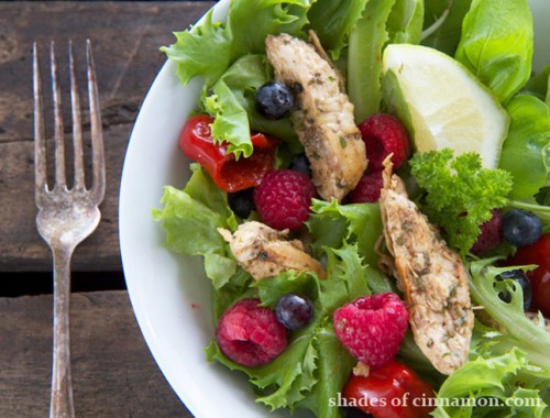 Chicken Berry salad