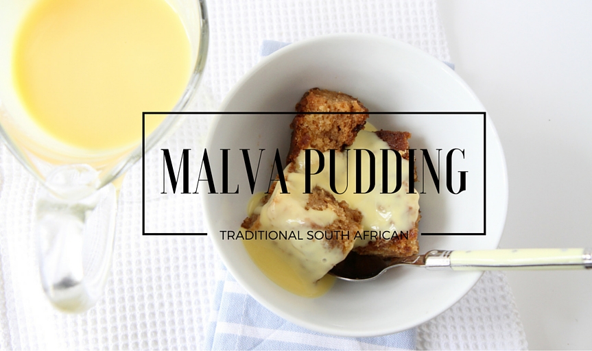 Traditional South African Malva Pudding