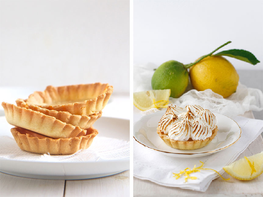 Pastry cases and tarts